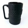 Limited Edition :  Novelty Ceramic Black Matte Car Tire Mug