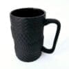Limited Edition :  Novelty Ceramic Black Matte Car Tire Mug