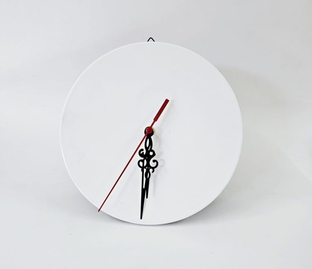 Sublimation Blanks : Ceramic Round Blank Clock (20 by 20cm)
