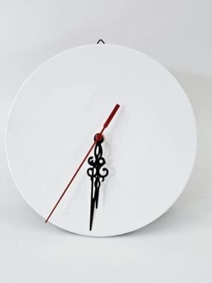 Sublimation Blanks : Ceramic Round Blank Clock (20 by 20cm)