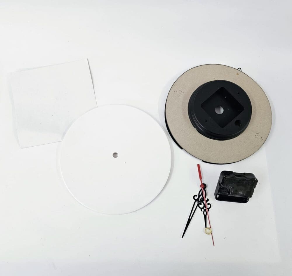 Sublimation Blanks : Ceramic Round Blank Clock (20 by 20cm)