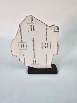 Laser Sublimation Blanks : 3mm Super Glossy Single or Double Sided Sublimation MDF Plaque/Award AFRICA : SWAZILAND