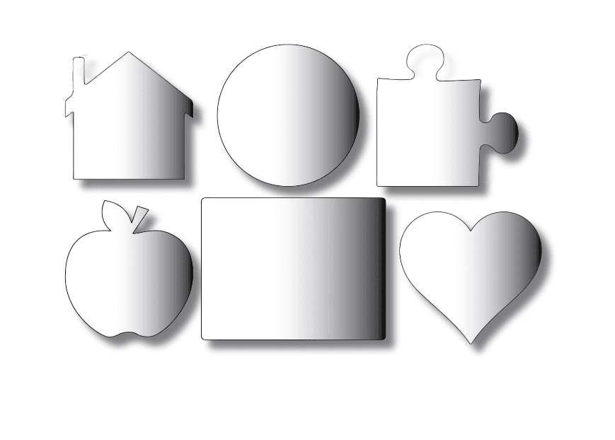 Laser Sublimation Blanks : 3mm Super Glossy Single Sided Sublimation MDF MOUSE PADS (6 Styles)