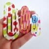 Laser Sublimation Blanks : 3mm Subli-acrylic Paper Clip Bookmark (5 sizes)