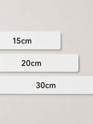 Sublimation Blanks : 3mm Sublimation Sublimer Rulers (15cm, 20cm, 30cm)