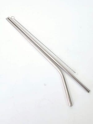 Consumables : Stainless Steel Straw & Cleaning Combo Set (TTX)