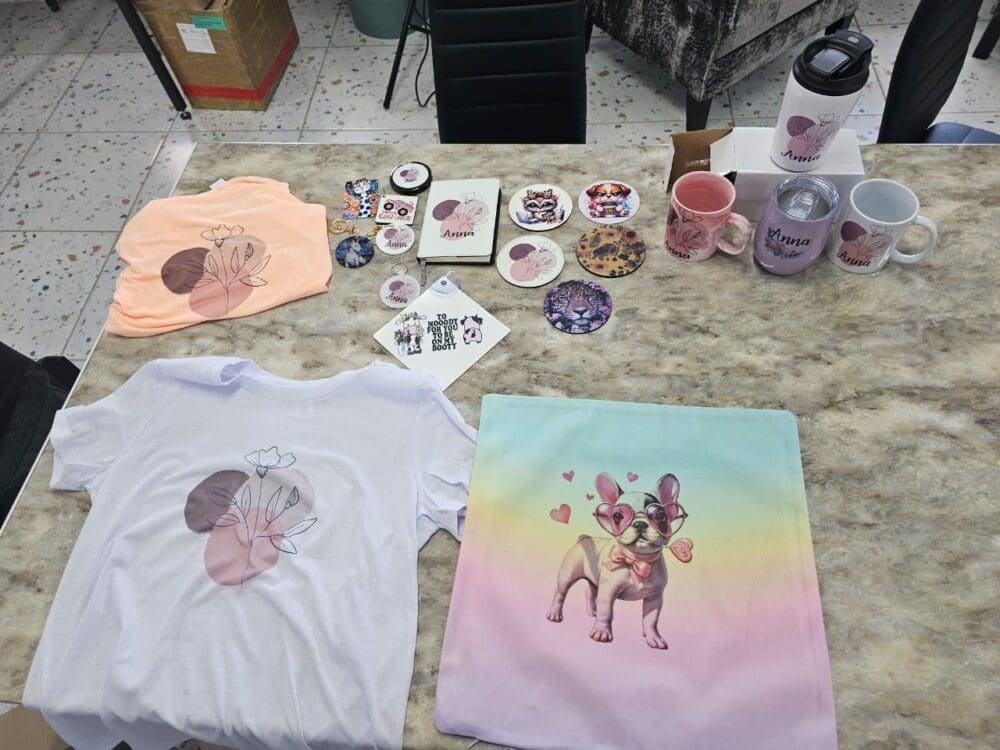 SA Sublimation Blanks Training Studio : Sublimation Extensive Beginners Course Full Day workshop from 8H30 to 16H00 (We offer Payfast) Gauteng Based, Alberton/Germiston in the South