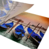 Sublimation Blanks : A4 Aluminum Photo or Sign Sheets (Satin Silver & White)