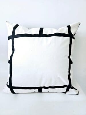 Sublimation Blanks : 45 by 45cm,13 Panel Plush Cushion Cover (Includes inner)