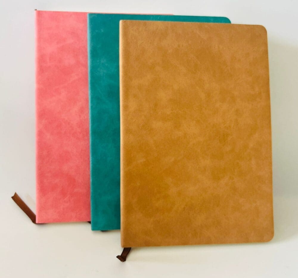 Sublimation Blanks : A5 PU Covered Notebook