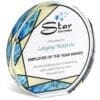Award/Trophy : Blank 3cm thick Standing Circular Glass Award (AWARD-105)