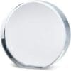 Award/Trophy : Blank, 2cm thick Standing Mini Circular Glass Award (AWARD-1400-T)
