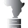 Laser Sublimation Blanks : 3mm White Sublimer Africa Award/Trophy Style