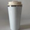 Sublimation Blanks : 450ml Beige Stainless Steel Latte Mug