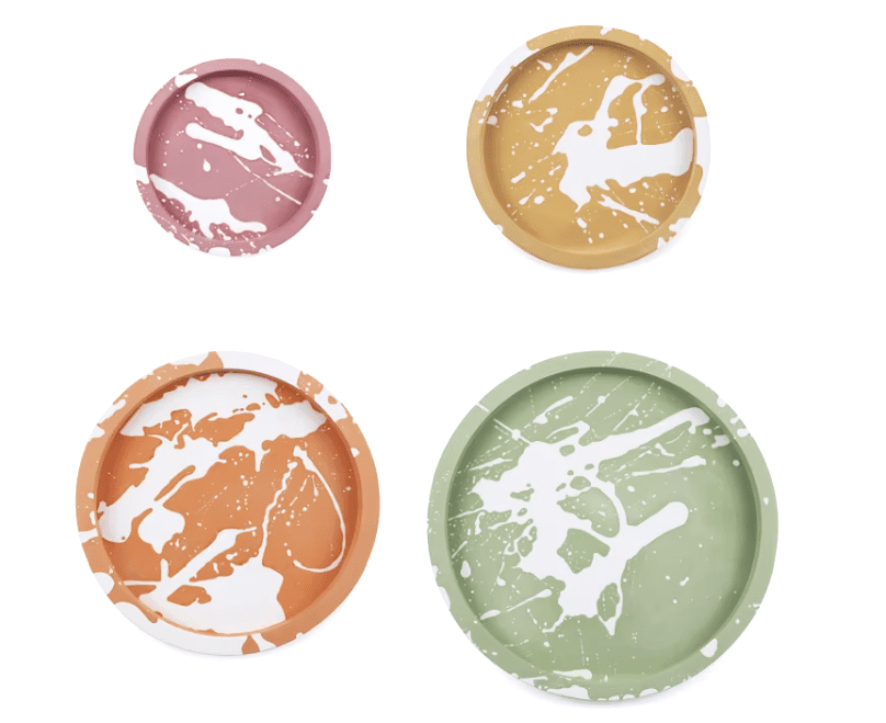 Silicone Moulds : Various Sized Round/Circular Tray Silicone Moulds