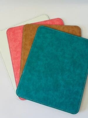 Sublimation Blanks : PU Leather Mousepads