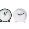 Sublimation Blanks : Plastic Alarm Clock in 4 different colours