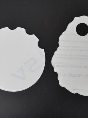 Nail Pallet Laser Sublimation Blanks : Subli-acrylic, 3 or 4mm Nail Pallets (Irregular & Circular)