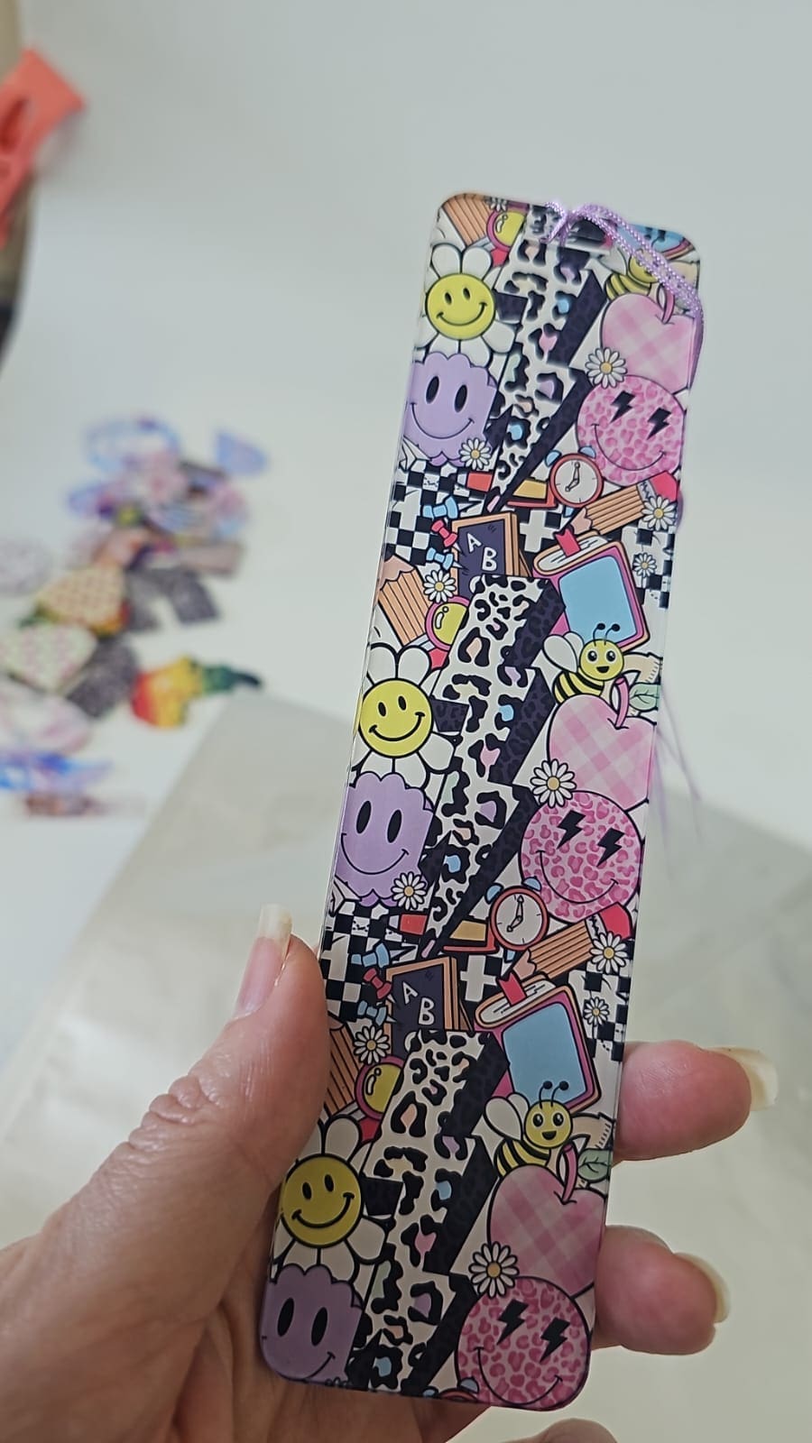 Laser Sublimation Blanks : Subli-acrylic, 3mm Bookmarks, (Short & Tall)