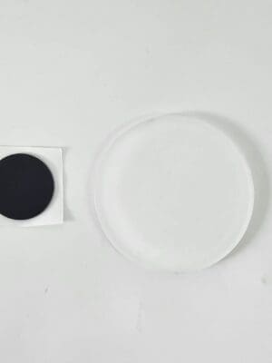 Laser Sublimation Blanks : 3mm Subli-Acrylic CIRCLE Fridge Magnet