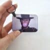 Laser Sublimation Blanks : 3 or 4mm RECTANGLE Portrait or Landscape Subli-Acrylic, Disc + with split keyring & clip