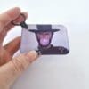 Laser Sublimation Blanks : 3 or 4mm RECTANGLE Portrait or Landscape Subli-Acrylic, Disc + with split keyring & clip
