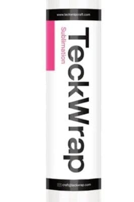 Teckwrap : Sublimation HTV Matte White Roll (30cm wide by 1.524m)