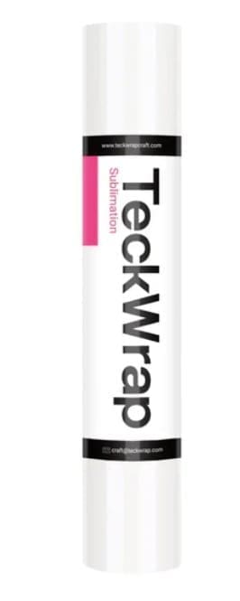 Teckwrap : Sublimation HTV Matte White Roll (30cm wide by 1.524m)