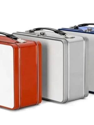 Sublimation Blanks : Rectangle Tin for lunch or storage container