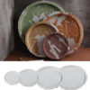 Silicone Moulds : Various Sized Round/Circular Tray Silicone Moulds