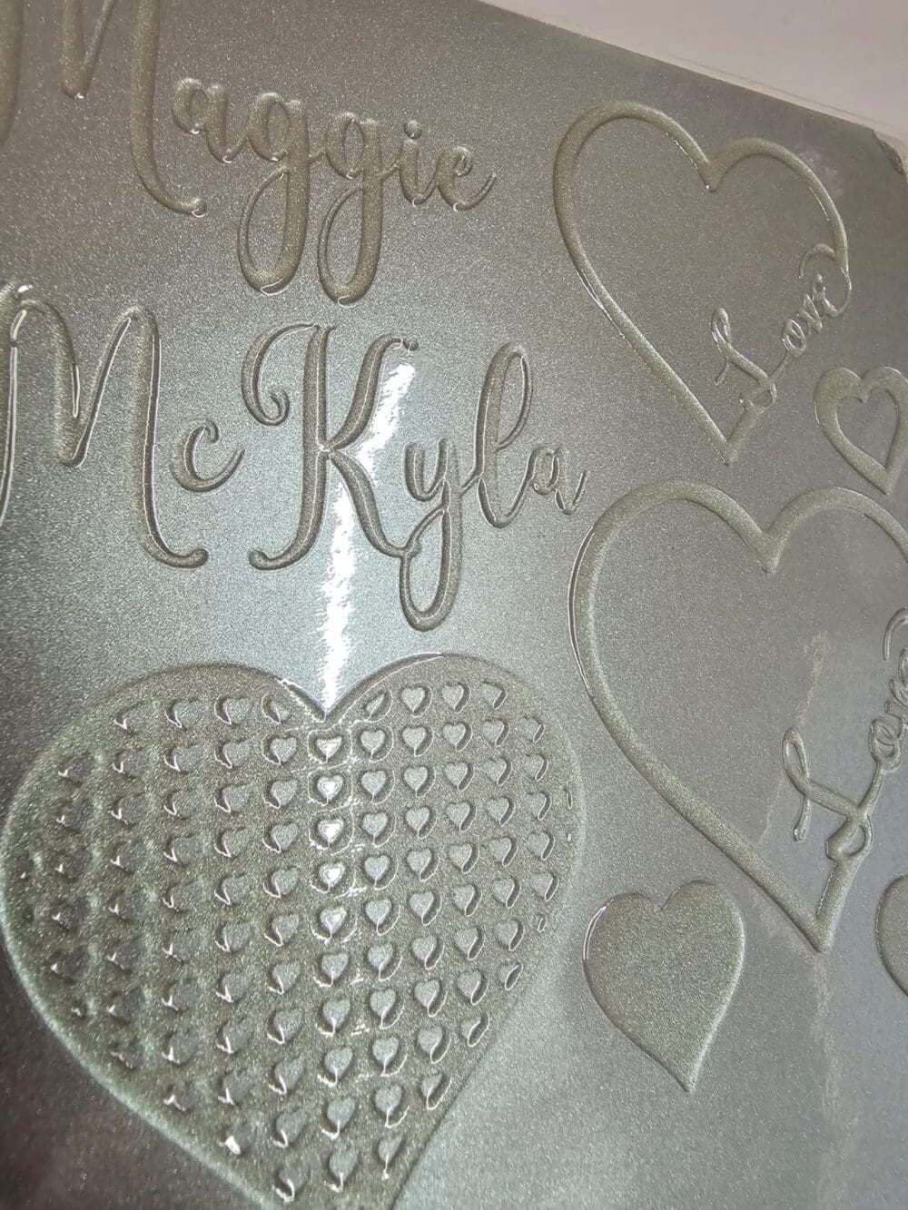 UV Foil 5 3D UV DTF Stickers : A4 Customised Stickers (Gang Sheet Creator) GOLD or SILVER film