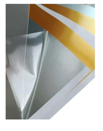 UV Gold and Silver Film 3D UV DTF Stickers : A4 Customised Stickers (Gang Sheet Creator) GOLD or SILVER film