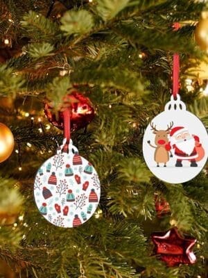Laser Acrylic Shapes : CLEAR Acrylic Christmas Tree Shapes : Angel Wings Small/Large (1, 1.5, 2, 3 & 5mm)