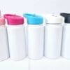15ozColouredLidTumblers ALL Sublimation Blanks : 420ml (14oz) White Flip Spout Tumbler & Coloured Lids