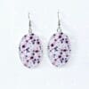 Laser Sublimation Blanks : (EARR3) 3mm Blank Subli Acrylic Oval Earrings + attachments