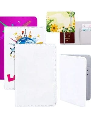 Sublimation Blanks : PU Leather Passport Holders