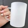 Sublimation Blanks : 15oz Frosted Mug (Fine Glass)  (TTX)