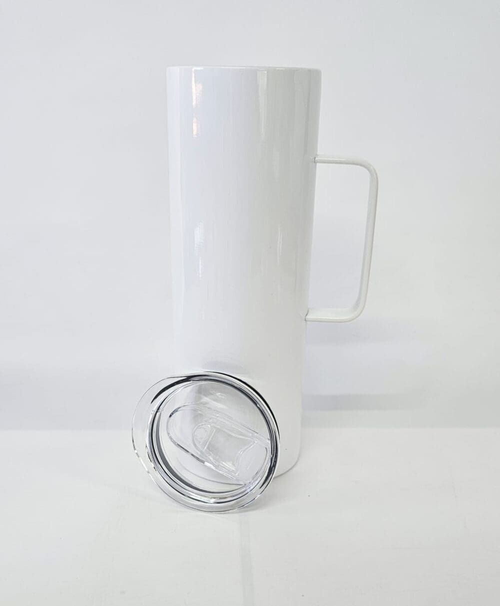 Sublimation Blanks : 20oz White Tumbler (With Handle) (TTX)