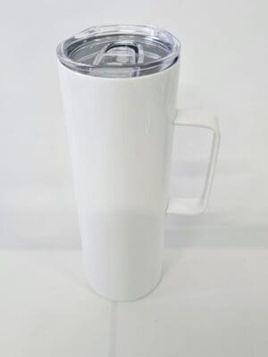 Sublimation Blanks : 20oz White Tumbler (With Handle) (TTX)