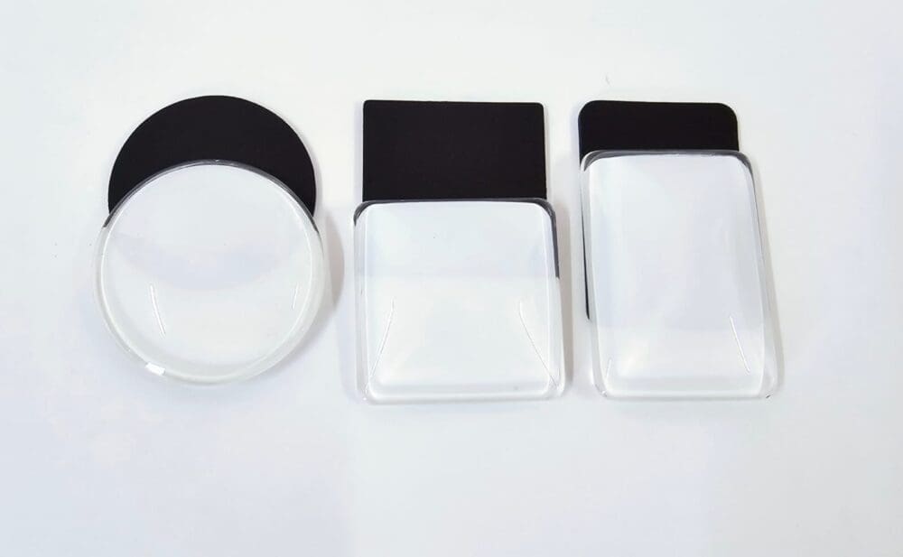 Sublimation Blanks : Domed Glass Fridge Magnets  (TTX)