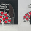 UV DTF Direct Print : Heart Family Tree, Where there is Family there is love
