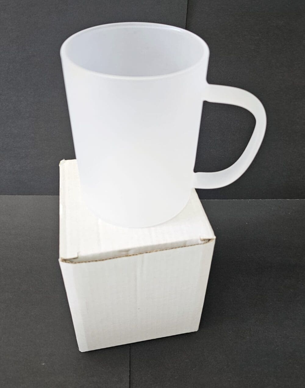 Sublimation Blanks : 15oz Frosted Mug (Fine Glass)  (TTX)