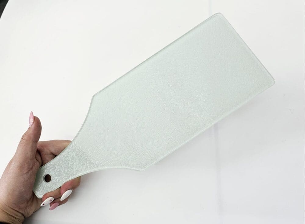 Sublimation Blanks : Glass Cheese Cutting Boards (Textured)  (TTX)