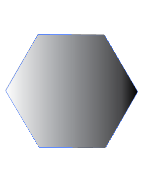 Laser : Hexagon MDF Glossy Sublimation Board