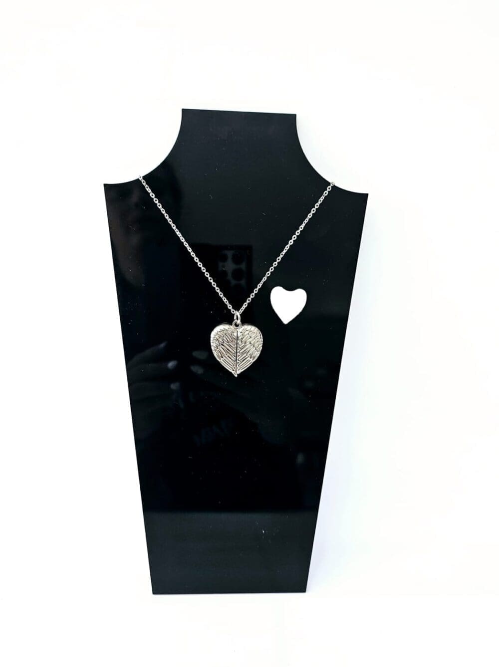 Sublimation Blanks : Silver Angel Wing Necklace (TTX)
