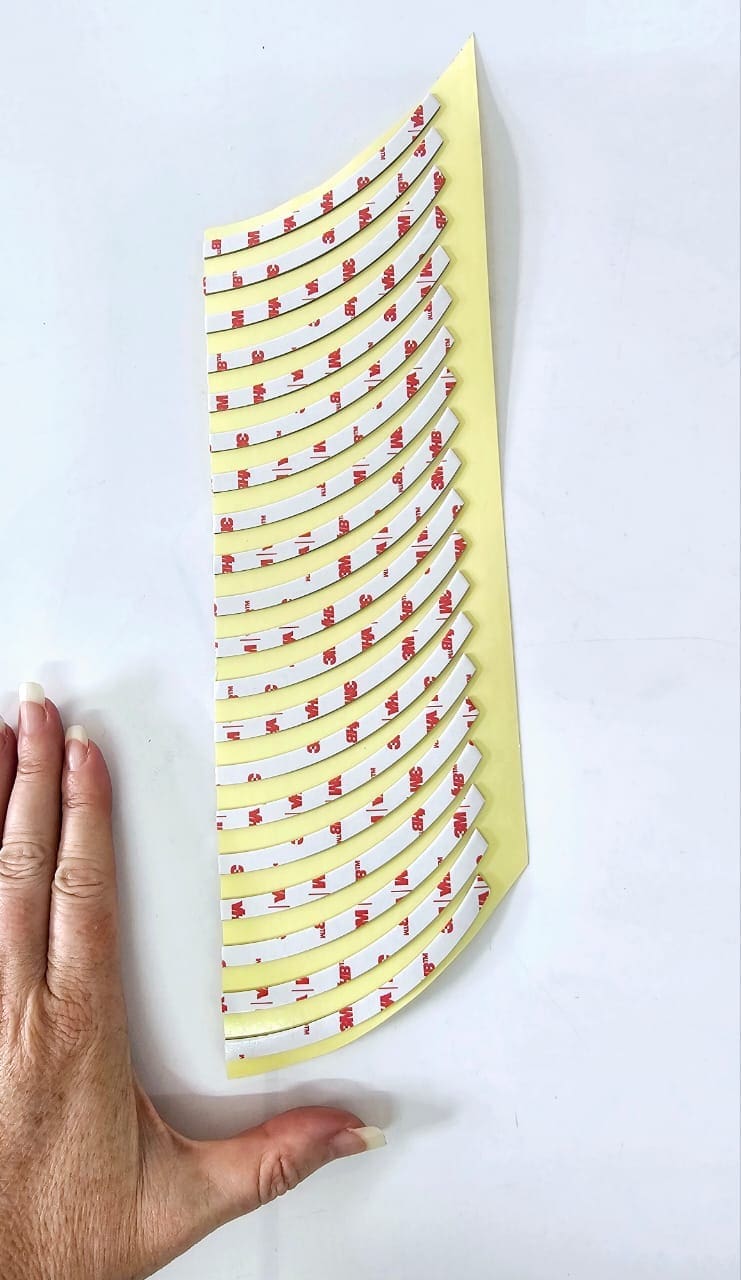 Grey 3M Double Sided Foam Industrial Adhesives Tape 0.64mm for Licence Disc Holders