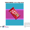 Design Corner : Template for 4 Finger Kit Kat (for Canva or PDF Download)