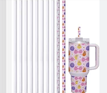 Consumables : Sublimation Stainless Steel Straws