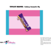 Design Corner : Template for Cadbury 39g Caramello Bar(for Canva or PDF Download)
