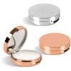 Vinyl & UV Stickers : Glamorous 2-in-1 Lip Balm and Mirror Set (Silver & Rose Gold)(AMD)(HWB-9910)